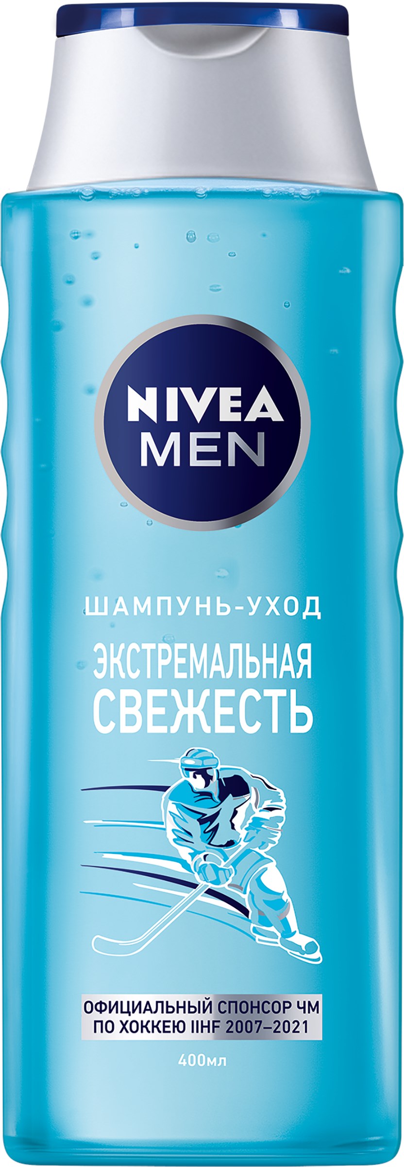 Шампунь для волос мужской NIVEA Экстремальная свежесть, 400мл