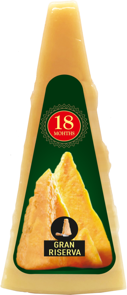 Сыр GRAN RISERVA Пармезан 40%, 18 месяцев, без змж
