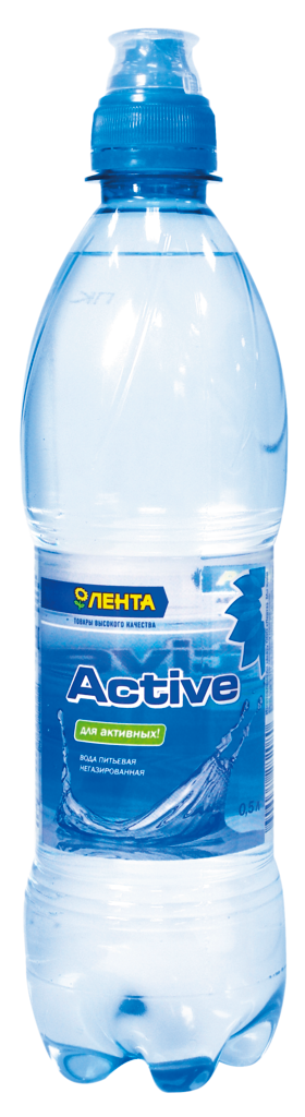 Вода питьевая ЛЕНТА Спорт 1-й категории, 0.5л