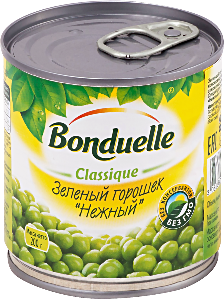 Горошек зеленый BONDUELLE Classique Нежный