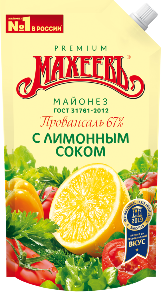 Майонез МАХЕЕВЪ Провансаль с лимонным соком 67%