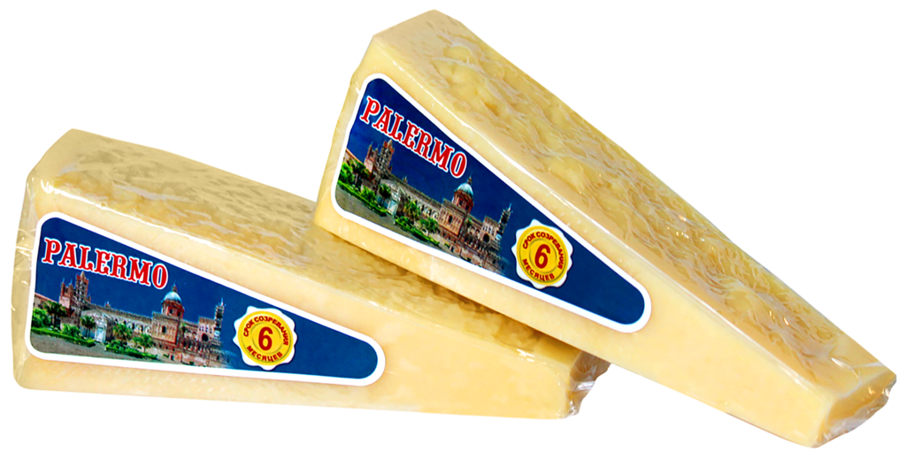 Сыр твердый PALERMO 40%, без змж