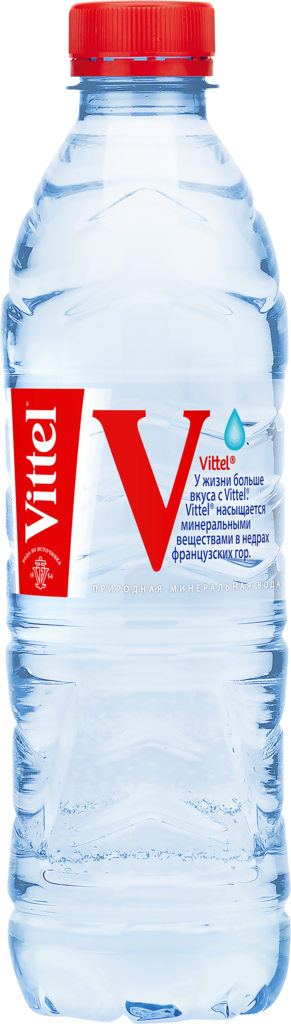 Вода минеральная VITTEL природная, 0.5л