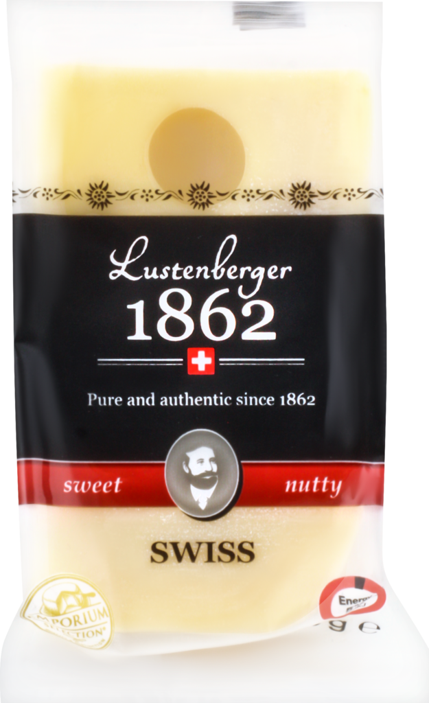 Сыр LUSTENBERGER 1862 орехово-сладкий 50%, без змж